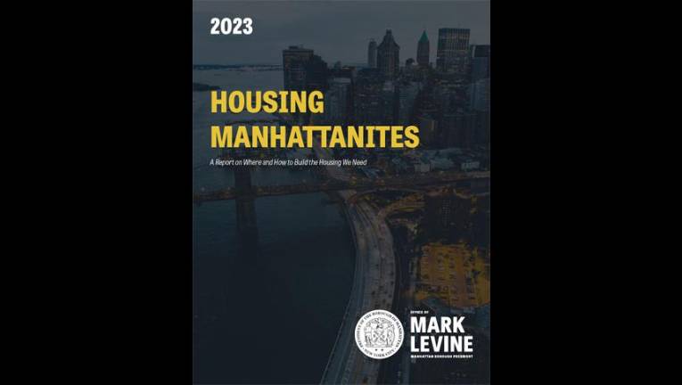 Manhattan Borough President Mark Levine has unleashed a sweeping housing plan that could add 70,00 new units in Manhattan to help alleviate the affordable housing crisis. The report finds 171 vacant lots that could support new housing.