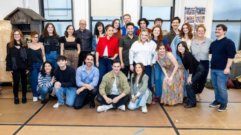The Off-Broadway company of <i>A Walk On The Moon: A Musical</i> at the Laura Pels Theatre now through August 22.