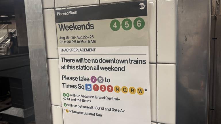 Another Weekend of Subway Chaos Due to Track Work on 4, 5, and 6 Lines