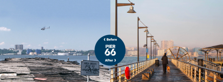 Pier 66, transformed from desolate to refurbished.