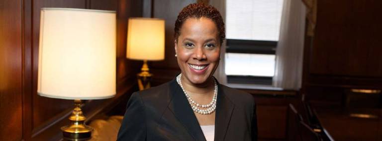 Leecia Eve, a former legal adviser to Joe Biden, Hillary Clinton and Gov. Andrew Cuomo, is also bidding to become the state’s top law enforcement official. Photo: Courtesy of Leecia Eve