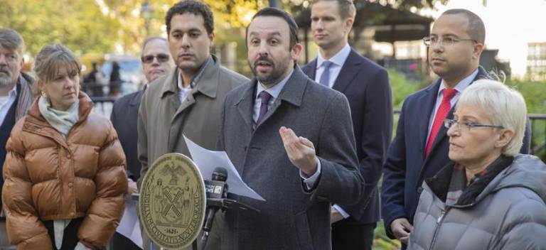 Keith Powers got a big boost in the race for Assembly in the 74th district when the man who just vacated the seat, Harvey Epstein, endorsed Powers as his successor. He’s battling Sarah Batchu, Kevin O’Keefe and Marquis Jenkins to get the Dem party endorsement in the special election expected to be held in Feb.