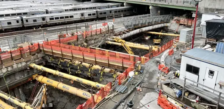 A judge has permanently barred the Trump administration from freezing funds going towards the Hudson River Tunnel portion of the Gateway Project (above), after a previous freeze led to temporary layoffs.