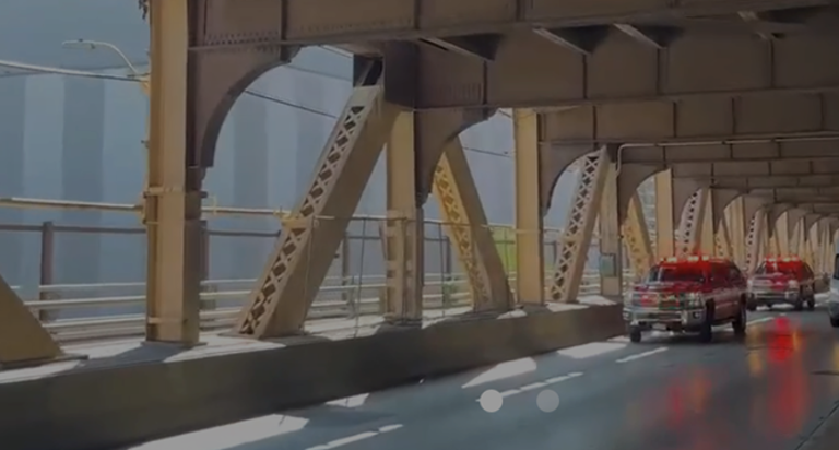 Ambulances rushed the two victims, identified as Francis Del Valle, 39, and Dmytro Stechenko, 35, to a local hospital following the collision on the bike path of the Queensboro Bridge on the morning of May 28 but neither could be saved.