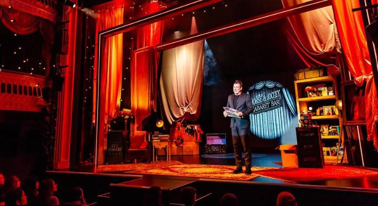 Allan said he dedicates each show to his earliest backers, his mom, Kay Kennedy, and his dad, Allan James Nicklin. They owned a pub in the small English town where he grew up and where he performed some of his earliest magic tricks as a youngster.