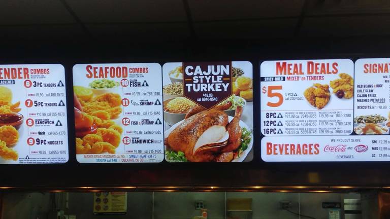Fast-food Thanksgiving offering. Photo: Teddy Son