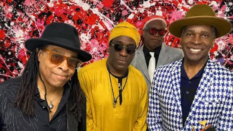 The four mighty men of Living Colour: Doug Wimbish, Will Calhoun, Corey Glover, Vernon Reid.