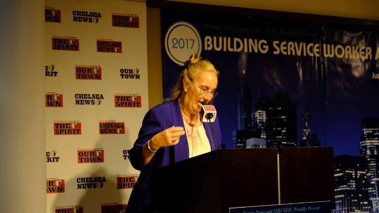 Manhattan Borough President Gale Brewer. Photo: Preston Ehrler/prestonehrler.com