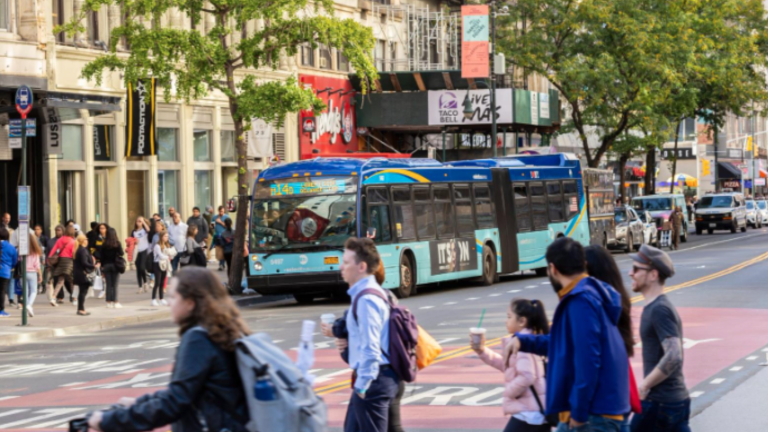 The NYC DOT is planning on adding millions of dollars worth of upgrades, such as protected bike lanes, to the 14th St. busway.