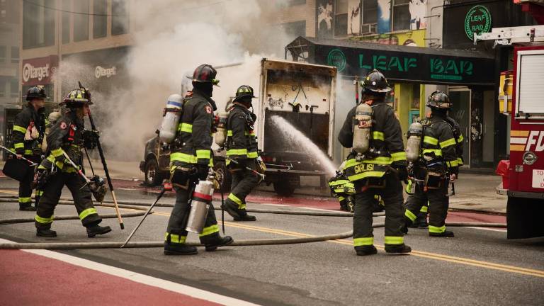 FDNY responded to a call about a truck fire in Chelsea at 3:11 p.m. on July 5 and discovered e-bikes with lithium ion batteries had erupted.