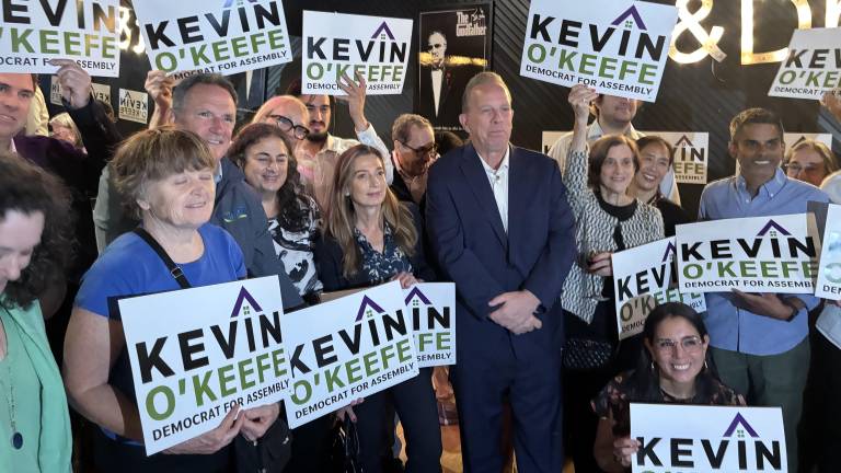 Kevin O’Keefe, the president of the St. Vartan Park Conservancy, was one of the first candidates to declare for the downtown Assembly seat that Harvey Epstein is vacating now that he is elected to the City Council.