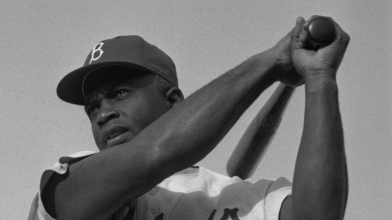 Jackie Robinson broke major league baseball’s color barrier, taking the field for the Brooklyn Dodgers in 1947. To mark the occasion, every major league ball player in the country today wears his number, 42, on April 15.