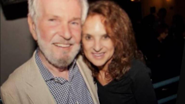 The Academy Award winning director Robert Benton with our entertainment columnist Michele Willens. He passed on May 11 at the age of 92.