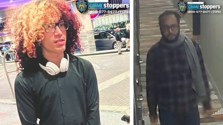Lower East Side teen Orlando Perez missing (left); sex crime patter suspect wanted (right).