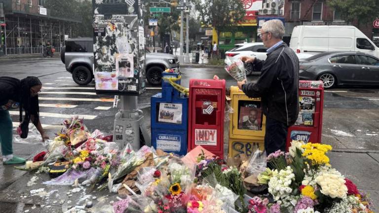 A man named Tom was among a group of friends dining with the mother of Daria Serkov when she got a call from Bellevue Hospital that her daughter had been struck by a truck Sept. 18 around 9 p.m.