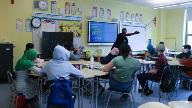 Students in Summer Rising program in 2021 which had to turn 45,000 kids away this summer. Photo: Christina Veiga, Chalkbeat