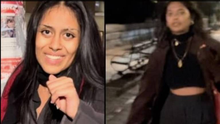 Stephanie Gonzalez (left) and Mehwish Omer were arrested for committing a hate crime and assaulting a 41-year-old Jewish woman who had confronted them for ripping down poster of Israel hostage victims.