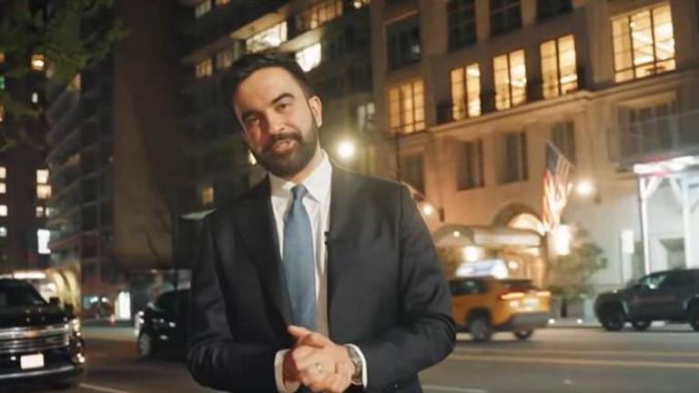 Mayor Zohran Mamdani in the now infamous video filmed outside the penthouse apartment of Citadel chairman Ken Griffin. “When I ran for mayor, I said I was going to tax the rich,” he said in the video released in April. “I’m thrilled to announce we secured a pied a terre tax,” he said, “the first in NYC history.”